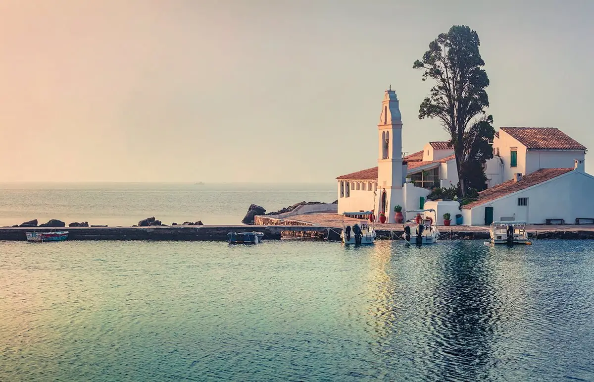 Kerkira town, capital of Corfu