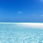 Maldivian sandbank in Indian ocean - Echonautique.com