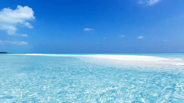 Maldivian sandbank