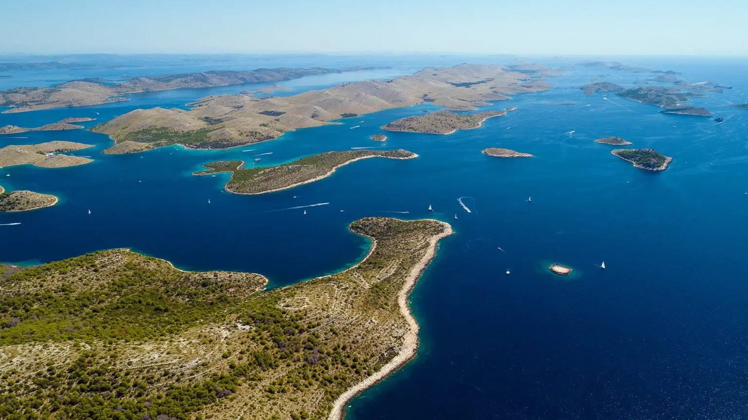 islands in National park Kornati