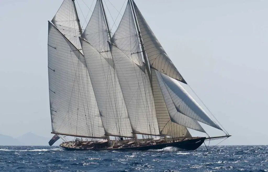 Classic sailing yacht Atlantic