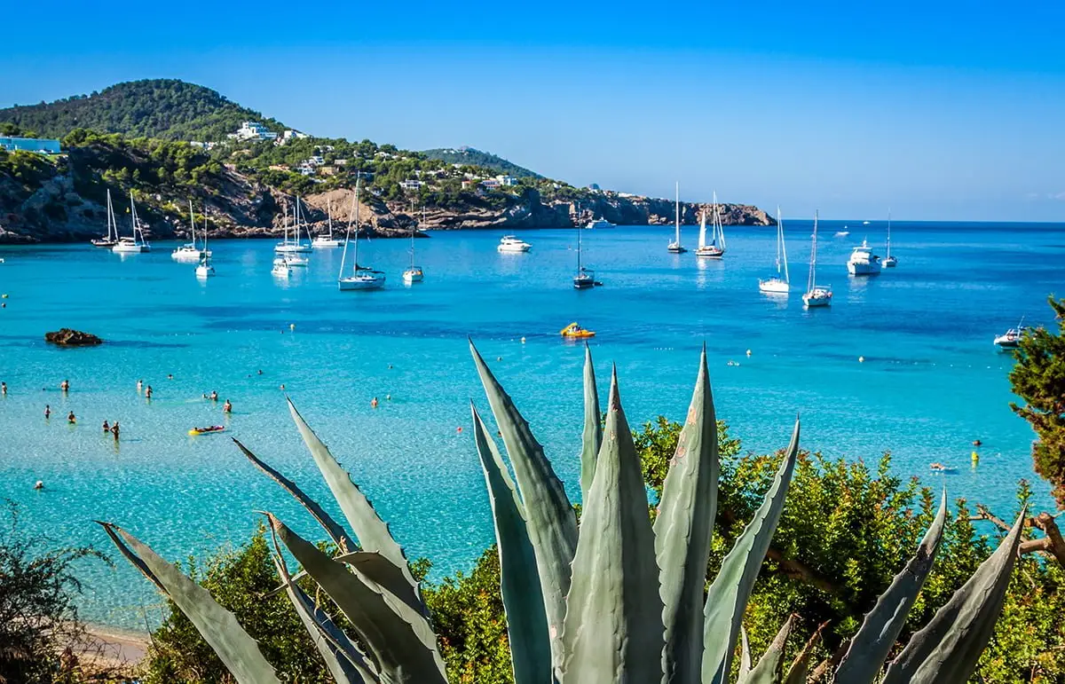 Cala Tarida in Ibiza
