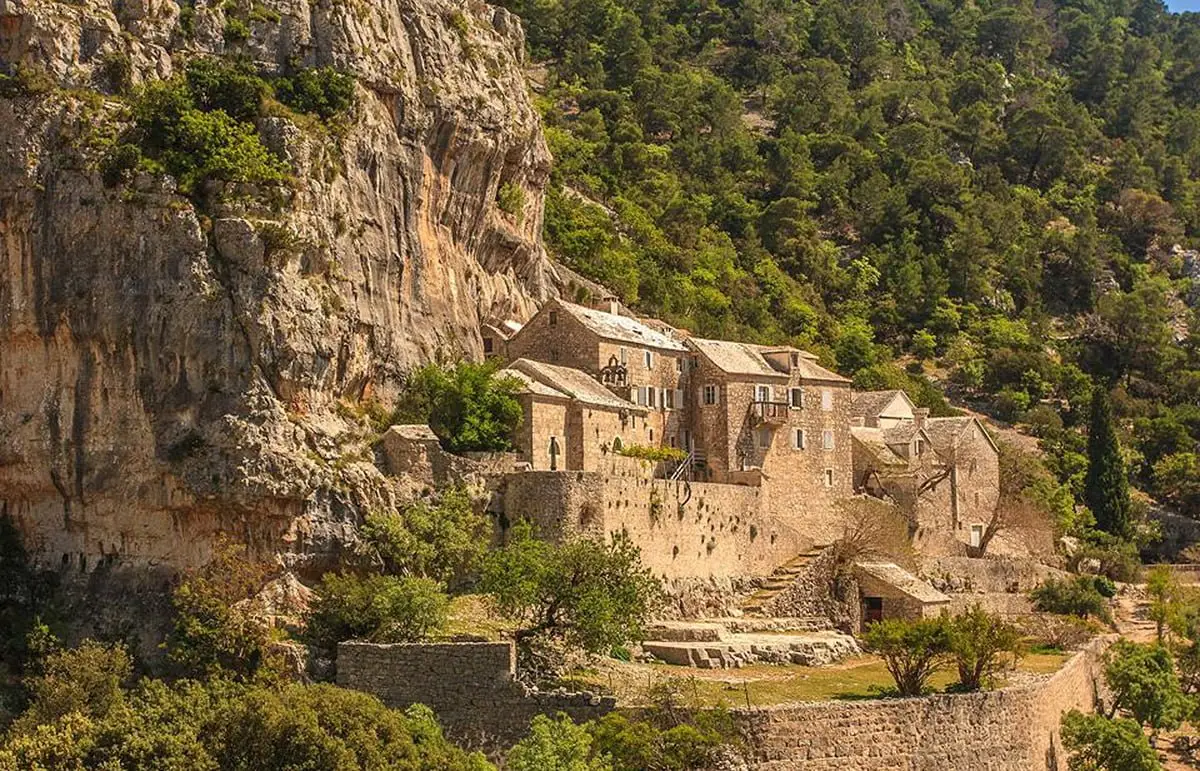 Blaca Hermitage, Brač Island – Historic Monastery Built into the Cliffs of Croatia