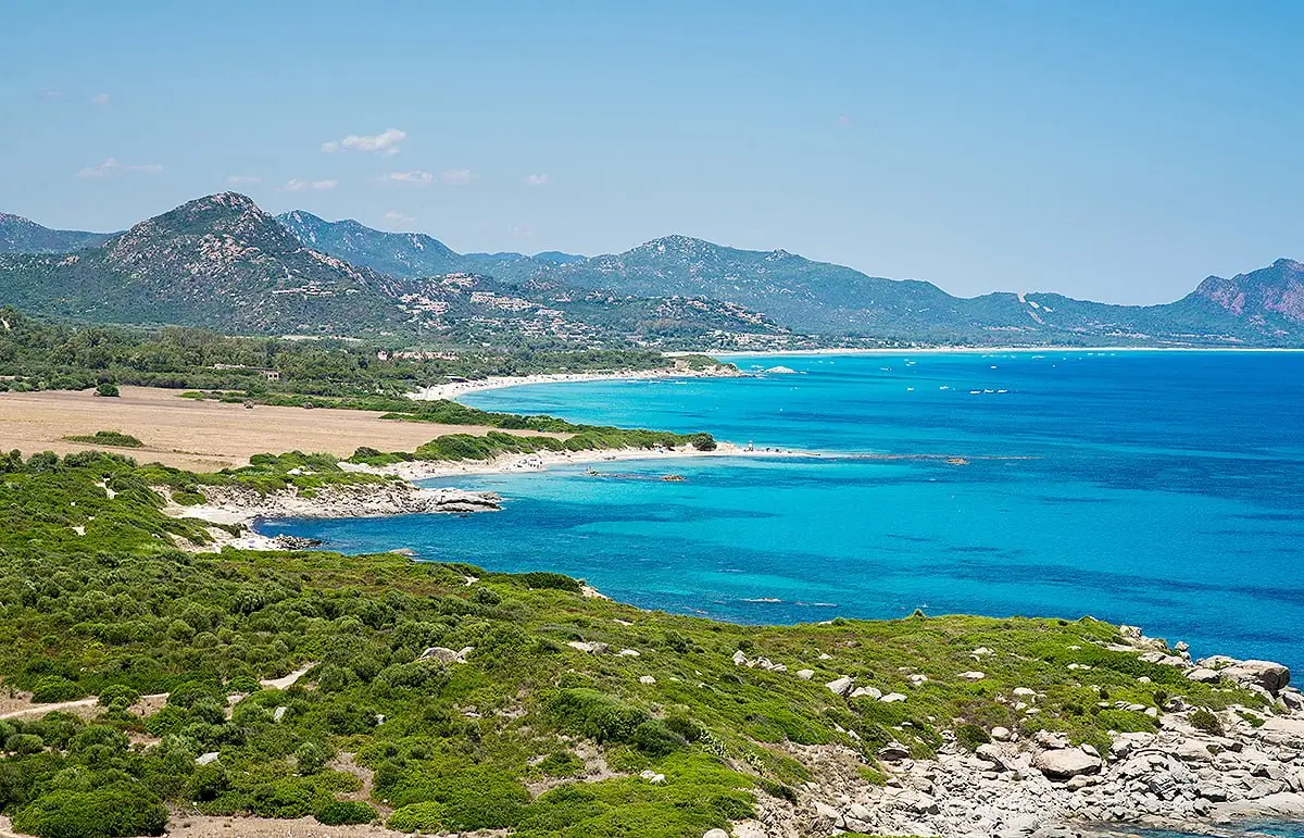 Santa Giusta Beach, Sardinia – Scenic Coastline with Crystal Waters for Yacht Charter