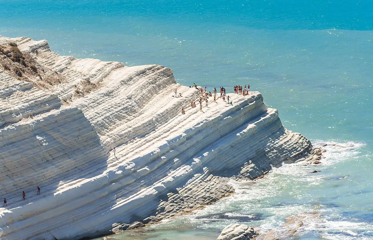 Scala dei Turchi, Sicily – White Limestone Cliffs Overlooking the Mediterranean Sea