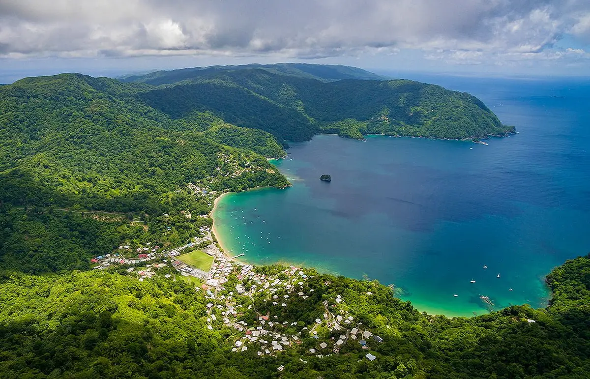 Man O'War Bay, Tobago