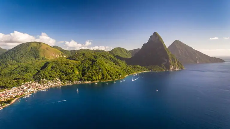 Gros Piton mountain peak, Saint-Lucia