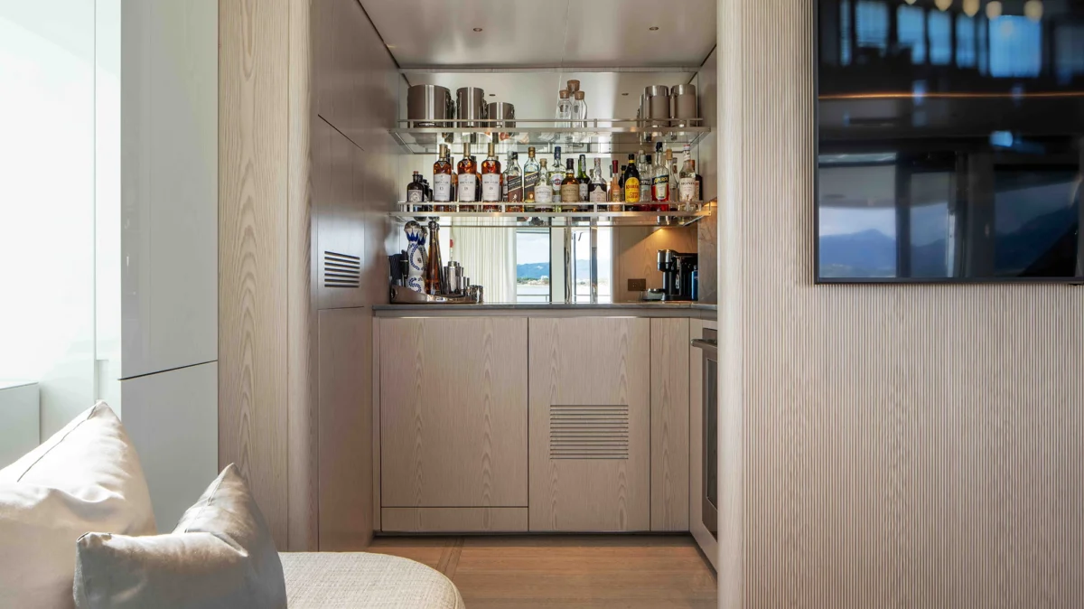 Pantry on board Benetti A+ 34m 2024 yacht for charter