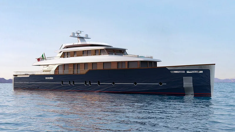 Picchiotti Gentleman 24 – Vintage spirit, modern yacht - Echonautique.com Picchiotti Gentleman 24 classic-style yacht with teak and chrome
