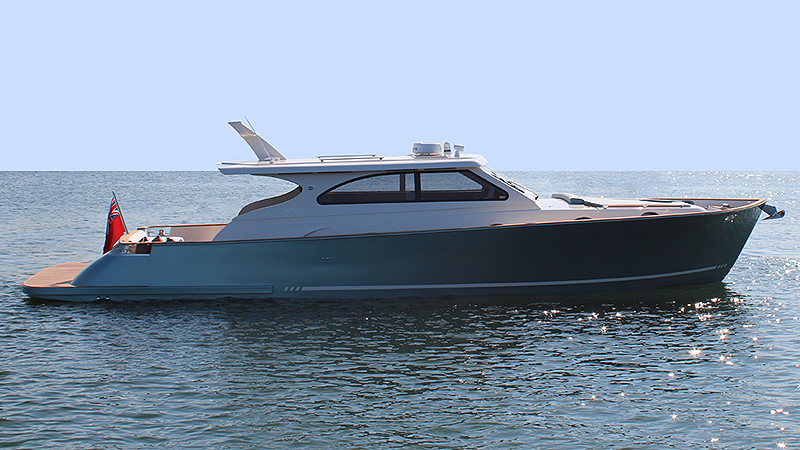 Gagliotta Lobster 53 – 16 m lobster yacht world debut - Echonautique.com Gagliotta Lobster 53 motor yacht with classic lobster styling and modern Italian design