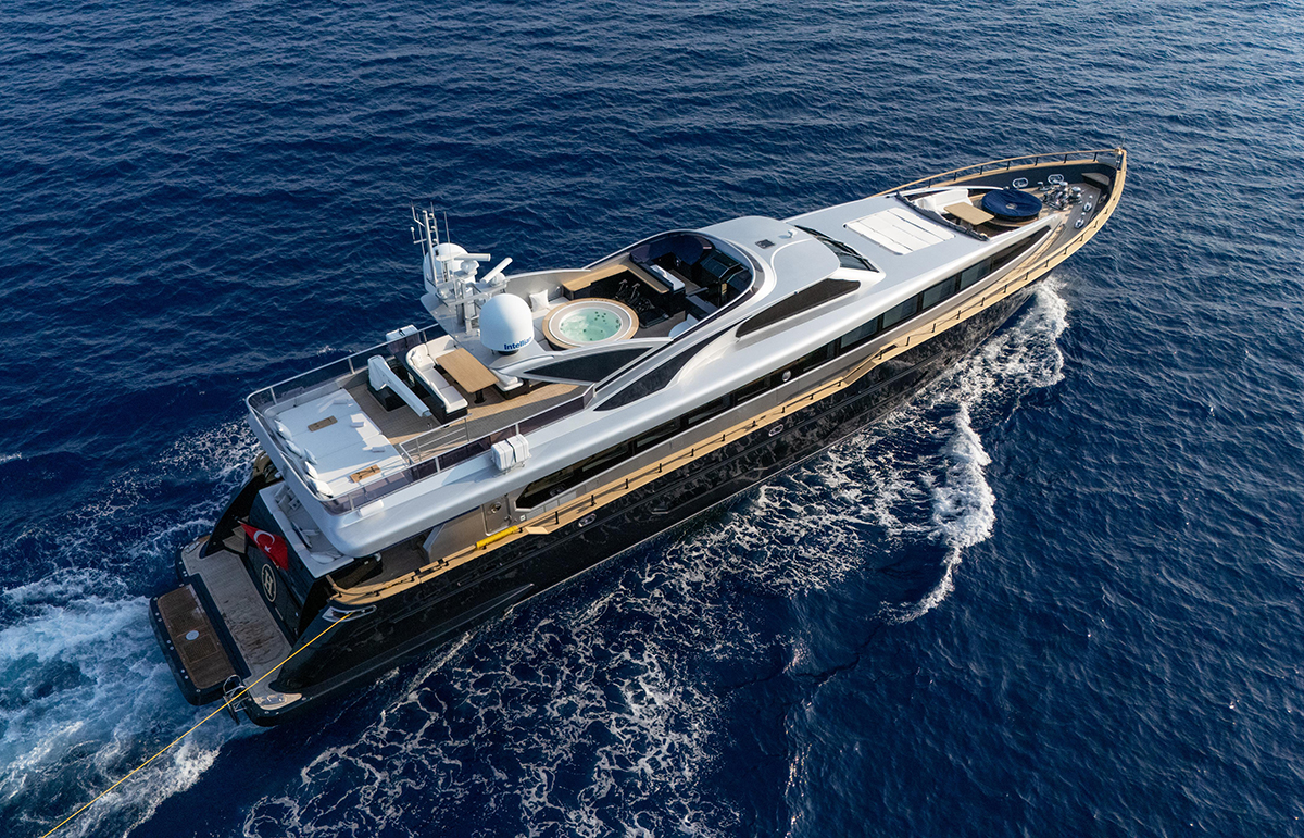 Harun explorer 37.70m for charter in Turkey