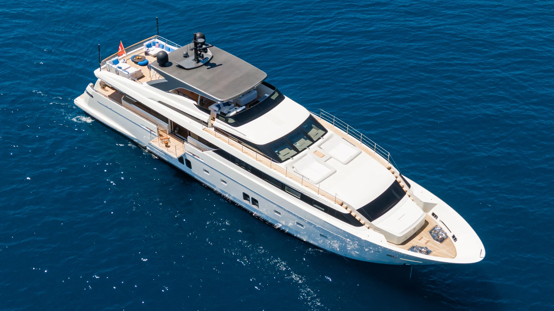 Morning-Star-Sanlorenzo-SL118 for charter in Turkey