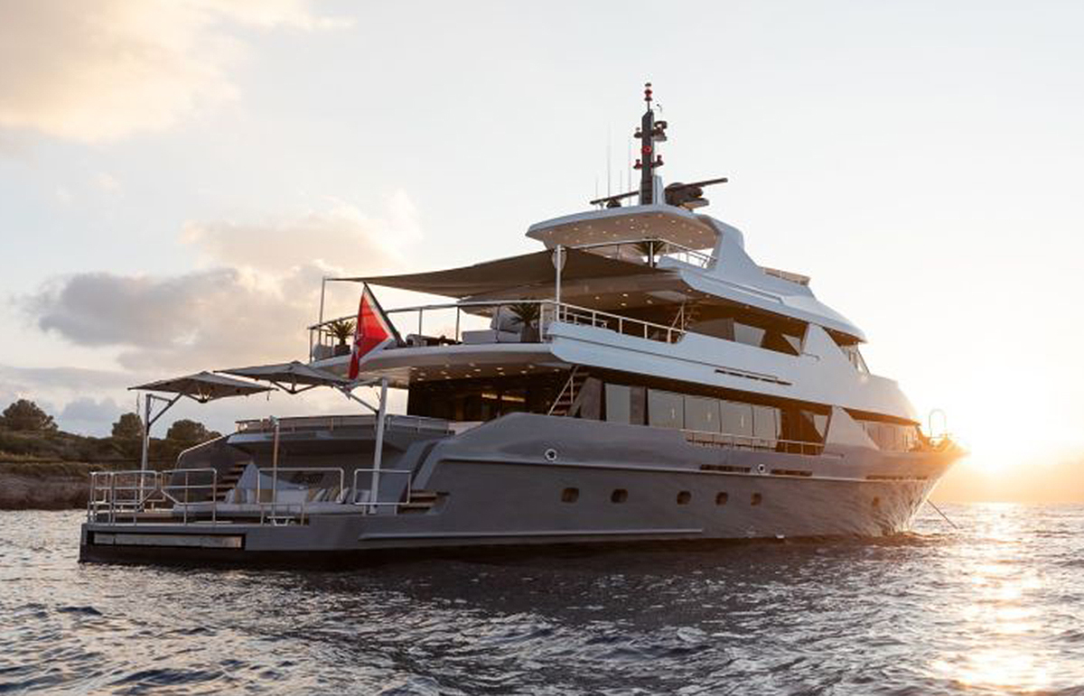 Illusion II 40m yacht for charter in Turkey